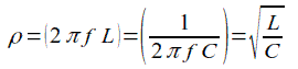 characteristic impedance formula