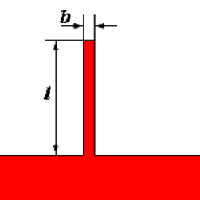 straight micristrip trace inductor