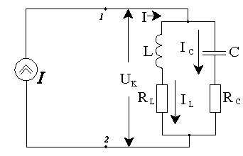 parallel resonant RLC network